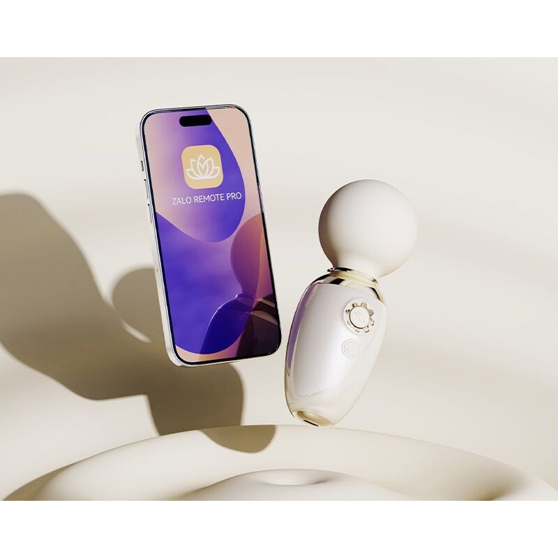 Смарт-вібромасажер Zalo – AVA Ivory White, 8 режимів, підігрів, дуже потужний та компактний Смарт-вібромасажер Zalo – AVA Ivory White, 8 режимів, підігрів, дуже потужний та компактний