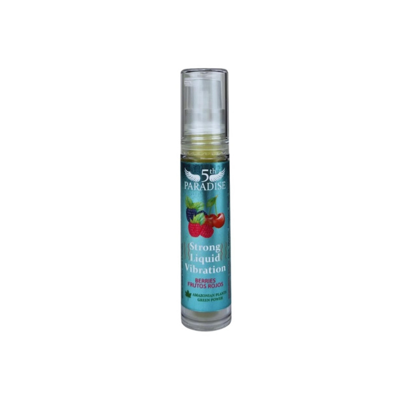 Рідкий вібратор 5th Paradise Strong Liquid Vibration Red Fruits, 10 мл Рідкий вібратор 5th Paradise Strong Liquid Vibration Red Fruits, 10 мл