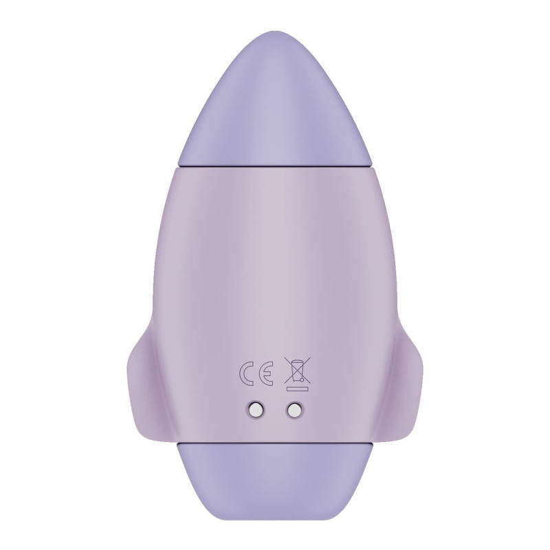 Вакуумный стимулятор с вибрацией Satisfyer Mission Control Violet, 2 независимых мотора Вакуумный стимулятор с вибрацией Satisfyer Mission Control Violet, 2 независимых мотора