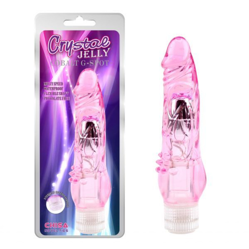 Вибромассажер Chisa Jelly Cobalt G-Spot Розовый Вибромассажер Chisa Jelly Cobalt G-Spot Розовый