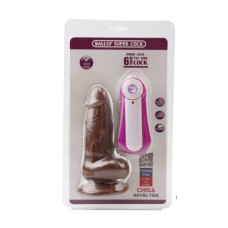 Вибромассажер Chisa JUMBO JACK 6 Коричневый