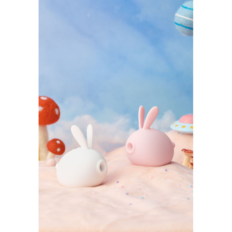 Вакуумный клиторальный стимулятор с вибрацией KISTOY Too Simple White Вакуумный клиторальный стимулятор с вибрацией KISTOY Too Simple White