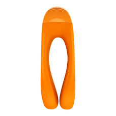Вибратор на палец Satisfyer Candy Cane Оранжевый