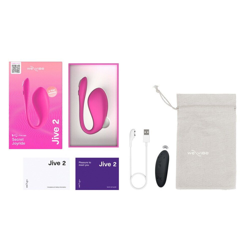 Смарт-виброейте We-Vibe Jive 2 Electric Pink Смарт-виброейте We-Vibe Jive 2 Electric Pink