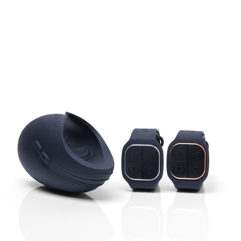 Іграшка для пар Hot Octopuss PULSE DUO LUX, пульсація+вібрація, використання без рук, 2 пульти Іграшка для пар Hot Octopuss PULSE DUO LUX, пульсація+вібрація, використання без рук, 2 пульти