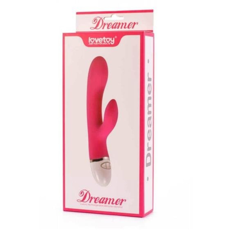 Hi-tech вібратор LoveToy Dreamer Vibrator Рожевий Hi-tech вібратор LoveToy Dreamer Vibrator Рожевий