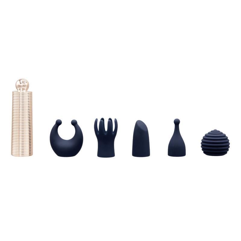 Вибромассажер Pillow Talk Secrets Desires 6-Piece Mini Massager Set - Navy Вибромассажер Pillow Talk Secrets Desires 6-Piece Mini Massager Set - Navy