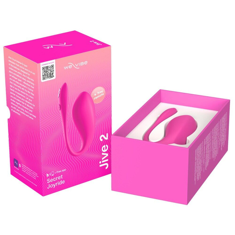 Смарт-виброейте We-Vibe Jive 2 Electric Pink Смарт-виброейте We-Vibe Jive 2 Electric Pink