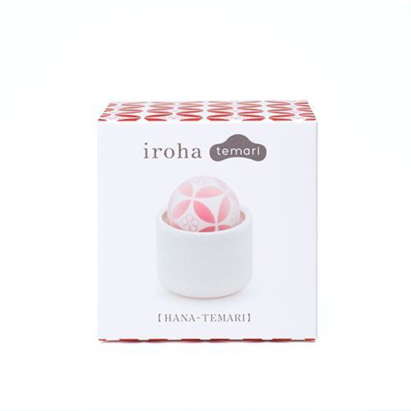 Мощный вибратор-шарик IROHA TEMARI Hana не передает вибрацию на футляр