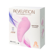 Вакуумный смарт-стимулятор Adrien Lastic Revelation Pink, режим Boost, управление через приложение