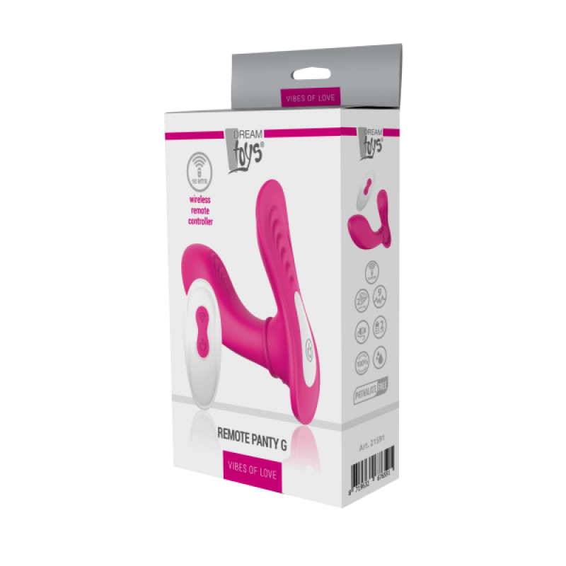 Стимулятор для точки G Dreamtoys Vibes Of Love Remote Panty G Фуксия Стимулятор для точки G Dreamtoys Vibes Of Love Remote Panty G Фуксия