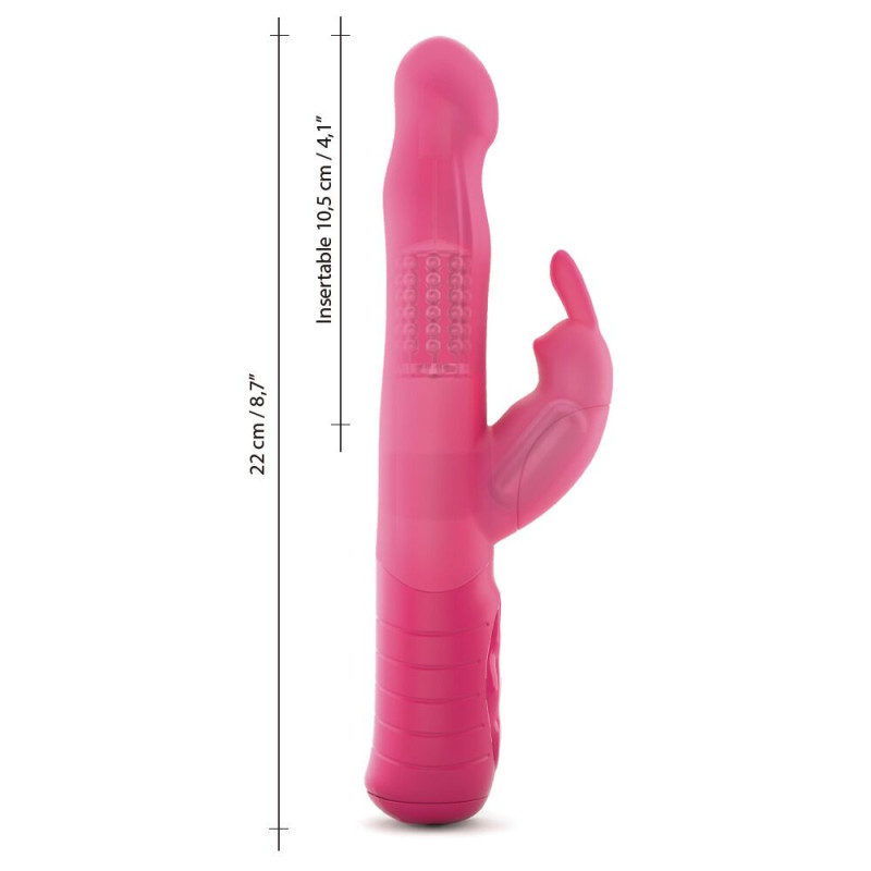 Вибратор-кролик Dorcel Baby Rabbit Magenta 2.0 с жемчужным массажем и вращающейся головкой. Вибратор-кролик Dorcel Baby Rabbit Magenta 2.0 с жемчужным массажем и вращающейся головкой.