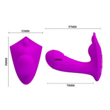 Вибратор Pretty Love Willie G-Spot Vibrator Purple