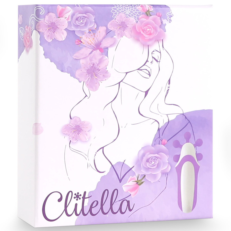 Стимулятор с имитацией оральных ласк FeelzToys Clitella Oral Clitoral Stimulator Фиолетовый Стимулятор с имитацией оральных ласк FeelzToys Clitella Oral Clitoral Stimulator Фиолетовый