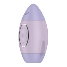 Вакуумный стимулятор с вибрацией Satisfyer Mission Control Violet, 2 независимых мотора