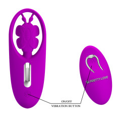 Клиторальный стимулятор Pretty Love Dancing Butterfly Stimulator Purple