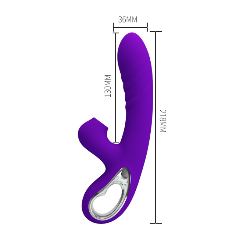 Вибратор Pretty Love Jersey Clitoral Massager Purple Вибратор Pretty Love Jersey Clitoral Massager Purple