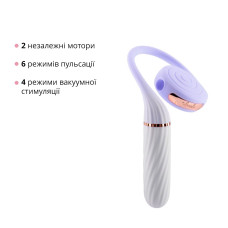 Пульсатор с вакуумной стимуляцией Otouch LOLLIPOP Purple