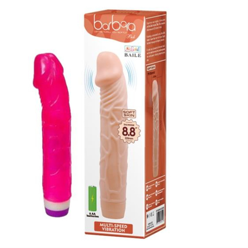 Вибратор LyBaile Barbara Bob Pink, 22,5 см Вибратор LyBaile Barbara Bob Pink, 22,5 см