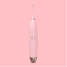 Клиторальный вибратор KISTOY C-King Pink, с двумя прил. насадками, мощная прицельная стимуляция