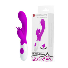 Вибратор Pretty Love Butterfly Kiss Vibrator Purple