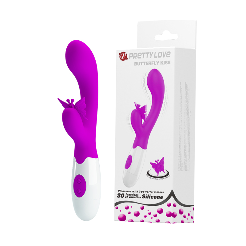 Вибратор Pretty Love Butterfly Kiss Vibrator Purple Вибратор Pretty Love Butterfly Kiss Vibrator Purple