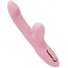 Вибратор-кролик с вращением ствола и вакуумной стимуляцией KISTOY Katy Max