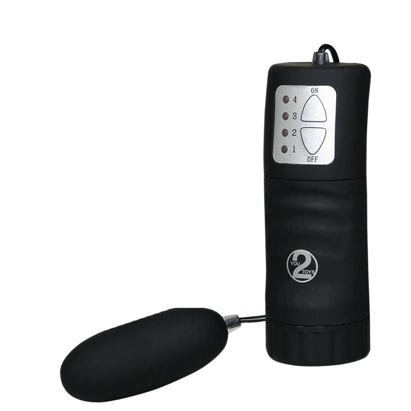 Віброяйце You2Toys Velvet Чорне