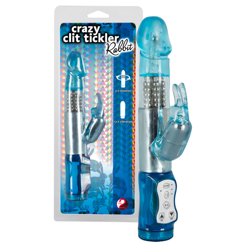 Hi-tech Вибратор You2Toys Rabbit Vibrator Голубой