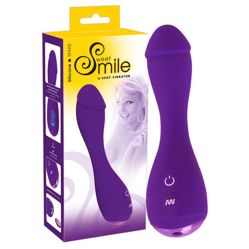 Стимуляторы G-точки Sweet Smile G-spot Фиолетовые Стимуляторы G-точки Sweet Smile G-spot Фиолетовые
