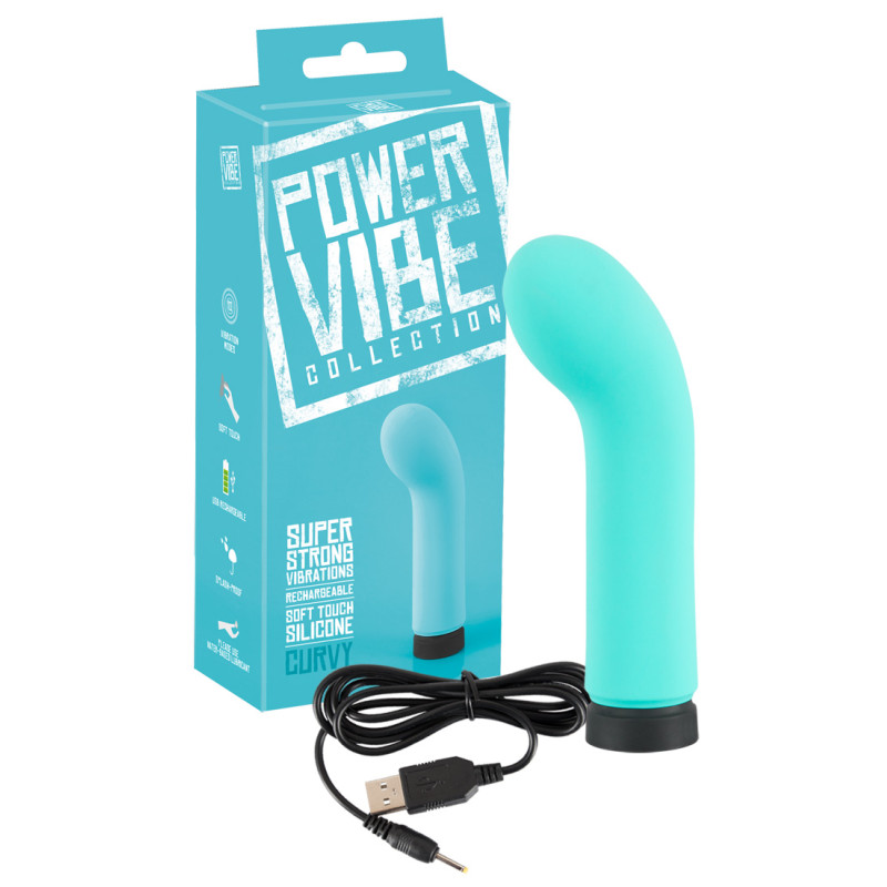 Стимулятор G-точки You2Toys Power Vibe Collection Curvy Блакитний