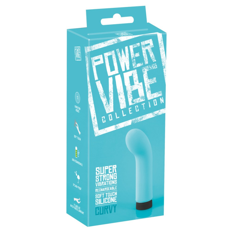 Стимулятор G-точки You2Toys Power Vibe Collection Curvy Блакитний