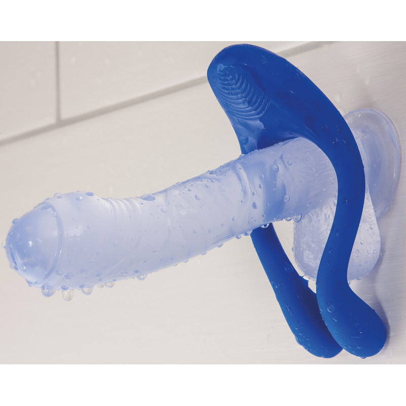 Hi-tech вибратор StRubber BeauMents Doppio Голубой Hi-tech вибратор StRubber BeauMents Doppio Голубой