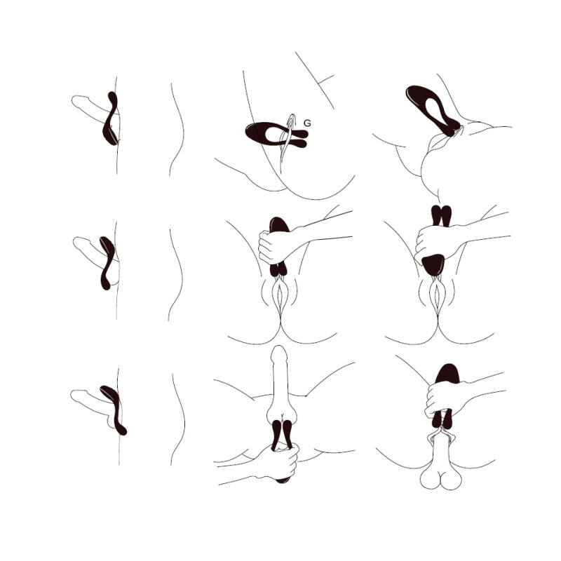 Hi-tech вибратор StRubber BeauMents Doppio Голубой Hi-tech вибратор StRubber BeauMents Doppio Голубой