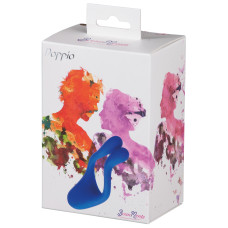 Hi-tech вибратор StRubber BeauMents Doppio Голубой