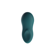 Мощный минивибромассажер Touch X Green Velvet by We-Vibe, удобно сочетать с проницаемым сексом