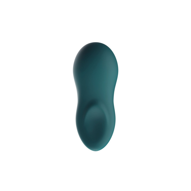 Мощный минивибромассажер Touch X Green Velvet by We-Vibe, удобно сочетать с проницаемым сексом