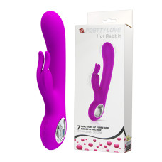 Hi-tech вібратор Pretty Love Hot Rabbit Vibrator Рожевий
