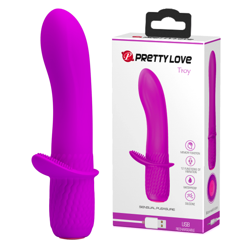 Hi-tech вибратор LyBaile Pretty Love Troy Vibrator Розовый Hi-tech вибратор LyBaile Pretty Love Troy Vibrator Розовый