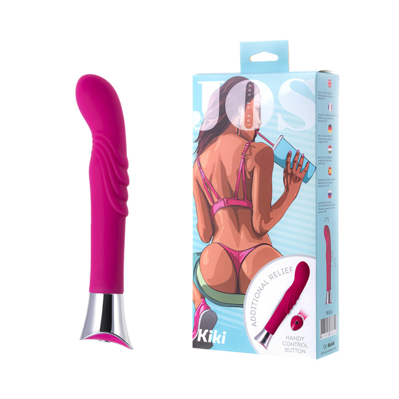 Стимулятор для точки Toyfa G JOS Kiki 21,5 см Розовый Стимулятор для точки Toyfa G JOS Kiki 21,5 см Розовый