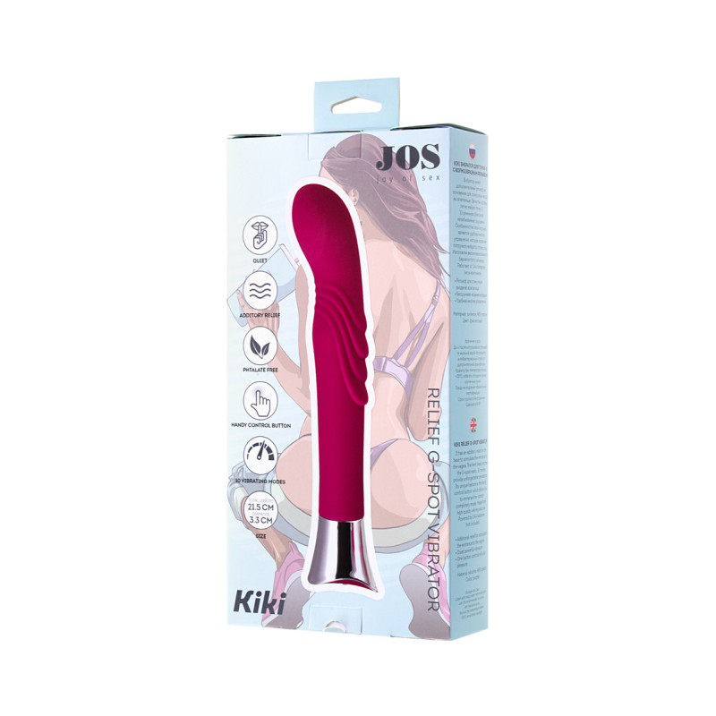 Стимулятор для точки Toyfa G JOS Kiki 21,5 см Розовый Стимулятор для точки Toyfa G JOS Kiki 21,5 см Розовый