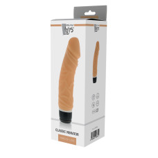 Вибромассажер Dreamtoys Purrfect Silicone Classic 6,5 inch Телесный