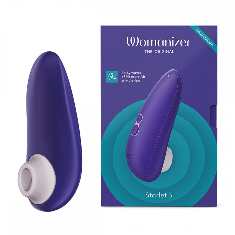 Вакуумний стимулятор клітора Womanizer Starlet 3 Indigo Вакуумний стимулятор клітора Womanizer Starlet 3 Indigo