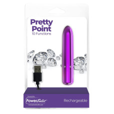 Виброшара PowerBullet - Pretty Point Rechargeable Bullet Purple