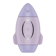 Вакуумный стимулятор с вибрацией Satisfyer Mission Control Violet, 2 независимых мотора