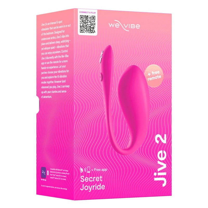 Смарт-виброейте We-Vibe Jive 2 Electric Pink Смарт-виброейте We-Vibe Jive 2 Electric Pink