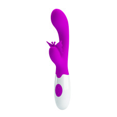 Вибратор Pretty Love Butterfly Kiss Vibrator Purple
