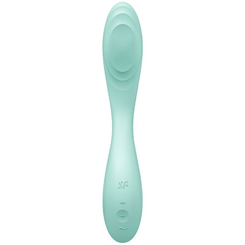 Вібратор із перлинною стимуляцією точки G Satisfyer Rrrolling Pleasure Mint Вібратор із перлинною стимуляцією точки G Satisfyer Rrrolling Pleasure Mint