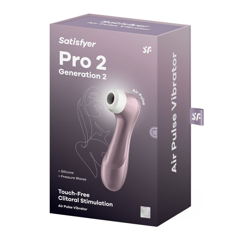 Вакуумный клиторальный стимулятор Satisfyer Pro 2 Generation 2 Violet Вакуумный клиторальный стимулятор Satisfyer Pro 2 Generation 2 Violet