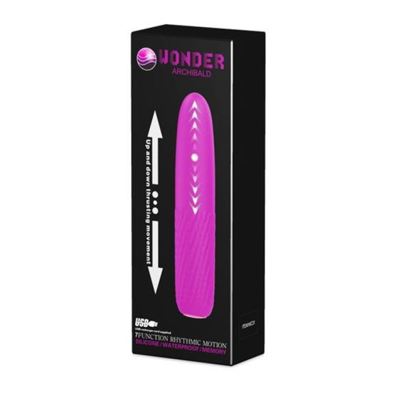 Вибратор LyBaile Wonder Archibald Vibrator Purple Вибратор LyBaile Wonder Archibald Vibrator Purple